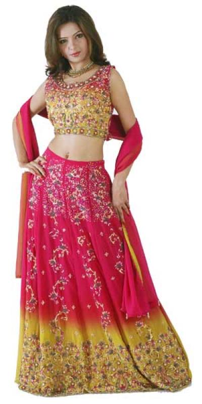 Indian Bridal Dress By Adaah Couture (Индийская Люкс Adaah платье от Кутюр)