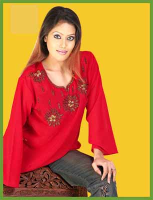 Embroidery Kurtis (Broderie Kurtis)