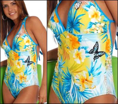 One-piece Swimsuit. (One-piece Swimsuit.)