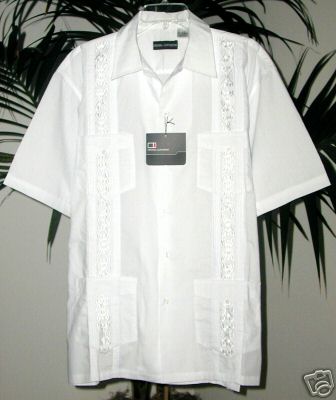 Guayabera White Mens (Guayabera White Mens)