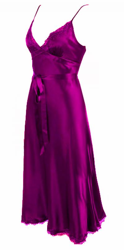 Satin Evening Dress (Satin Evening Dress)