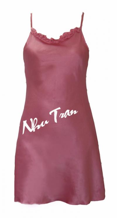 100% Satin Silk Dress (100% Robe en satin de soie)