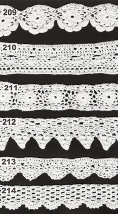 Hand Made Cotton Crochet Laces (Hand Made Хлопок вязание крючком кружева)
