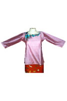 Pink Colour Silk Cut Work Embroidered Kurta (Pink Colour Silk Cut Work Embroidered Kurta)