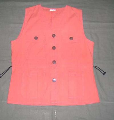 Cotton 4 pocket vest (Baumwolle 4 Taschen Weste)