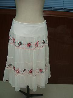 Ladies` Silk Skirt