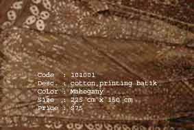 Cotton Printing Batik (Ситцепечатания Батик)