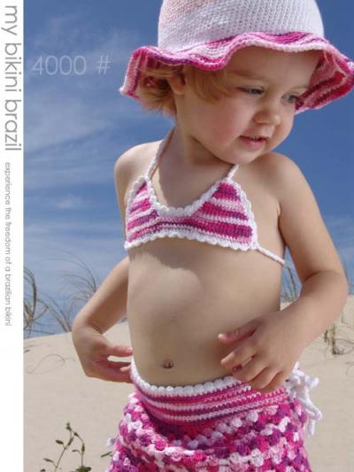 crochet baby bikini