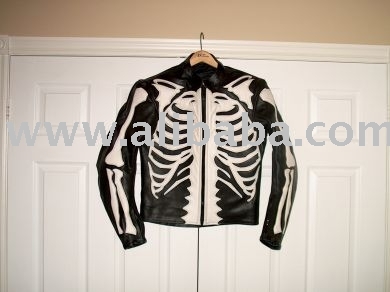 Leder Skeleton Bones Style Jacket (Leder Skeleton Bones Style Jacket)