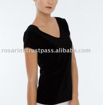 Cap Sleeve V Neck Top (Cap Sleeve V Neck Top)