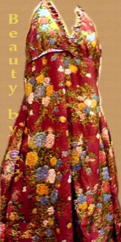 Halter Handmade Dress