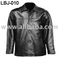 Leather Men Blazer Coat (Leather Men Blazer Coat)