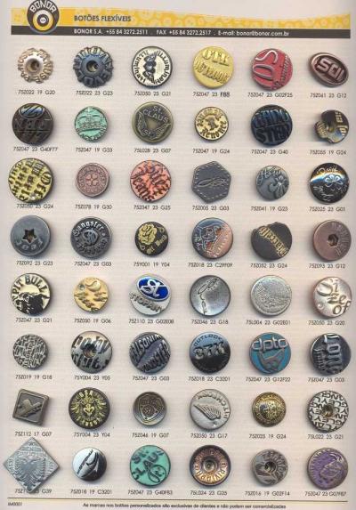 Metal Buttons (Boutons en métal)