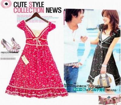 Usd6. 50 / Pc-Min. Order 100pcs-Latest Japan / Korea Dresses (Usd6. 50 / PC-Мин. Приказ 100pcs последний Япония / Корея Платья)