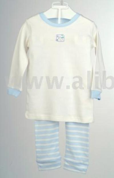 Babyminta 100% Organic Cotton Long-Sleeved Pyjama Set