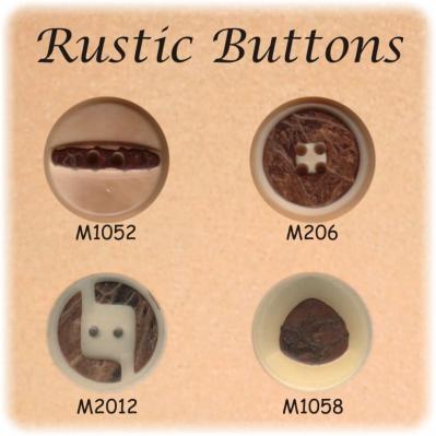 Rustic Corozo Buttons (Rustikale Corozo Buttons)