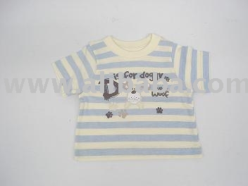 Printed Stripe T-Shirt (Imprimer des T-Shirt Rayé)