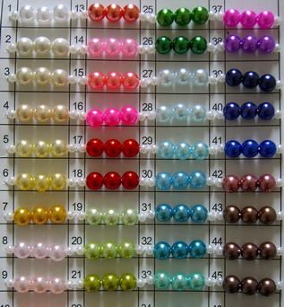 plastic beads (plastic beads)