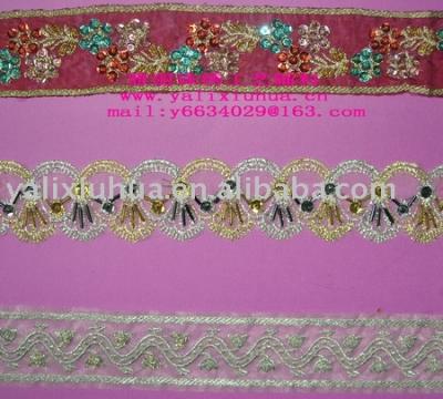 Hand beaded lace (Рука бисером кружевные)