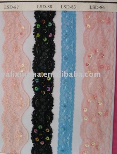 Elastic beaded lace (Упругие бисером кружевные)