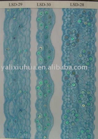 Elastic beaded lace. (Elastic beaded lace.)