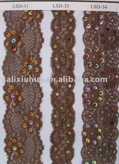 Elastic beaded lace (Elastic beaded lace)