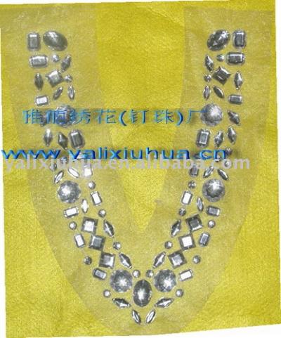 Acryl stone collar (Acryl pierre collier)