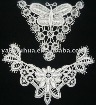 Embroidery neckline (Broderie décolleté)