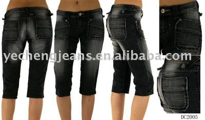 Ladies `Denim Caprihosen - DC2005 (Ladies `Denim Caprihosen - DC2005)