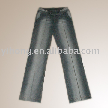 Ladies` Denim Pants (Ladies` Denim Pants)