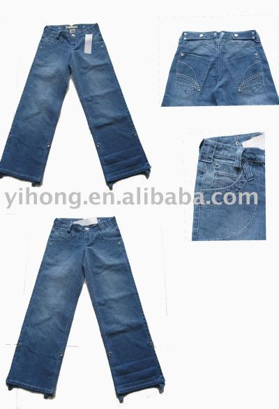 Ladies` Long Jeans (Ladies` Long Jeans)