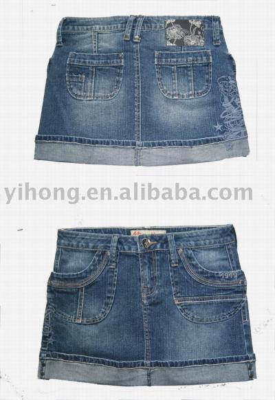 jeans skirt (Джинсовая юбка)