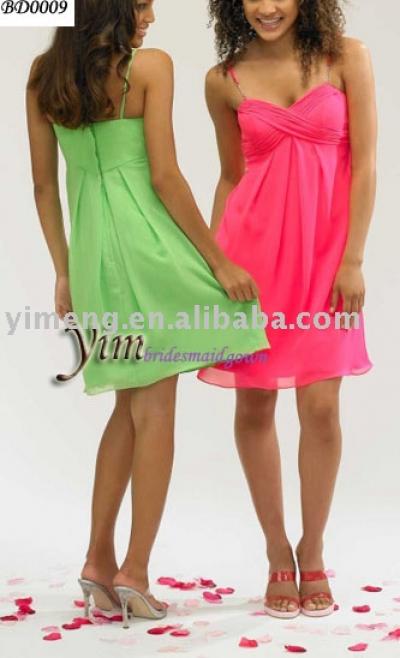 bridesmaid dress--BD0009 (платье невесты - BD0009)