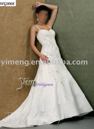 wedding gown--WG0008 (свадебное платье - WG0008)