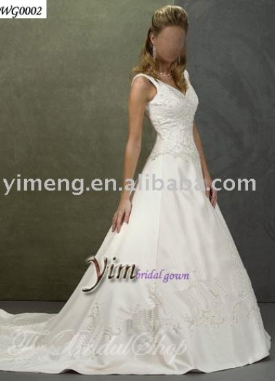 wedding gown--WG0002 (свадебное платье - WG0002)