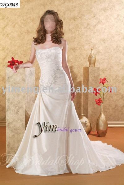 wedding gown--WG0043 (свадебное платье - WG0043)