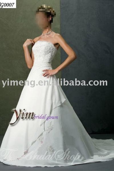 wedding gown --WG0007 (свадебное платье - WG0007)