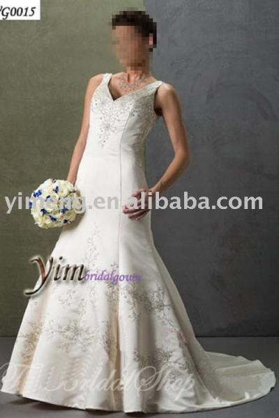 wedding gown--WG0015 (свадебное платье - WG0015)