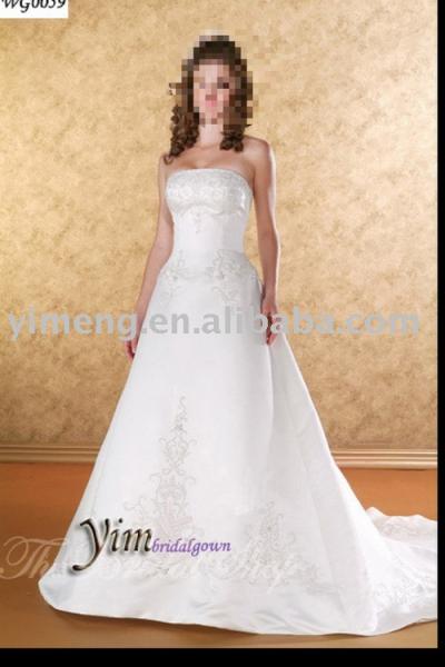 wedding gown--WG0059 (свадебное платье - WG0059)