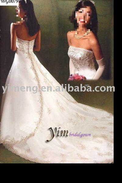 wedding gown--WG0079 (свадебное платье - WG0079)