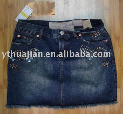 jeans skirt