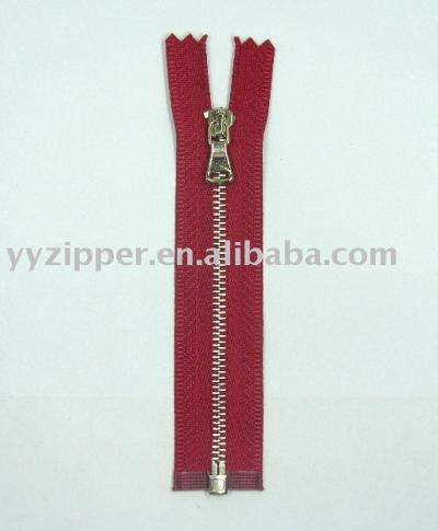 metal zipper (металлические молнии)