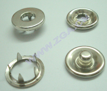 Gripper, Prong Snap Button,metal button (Gripper, Prong Snap Button, bouton de métal)