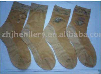 silk socks (chaussettes de soie)