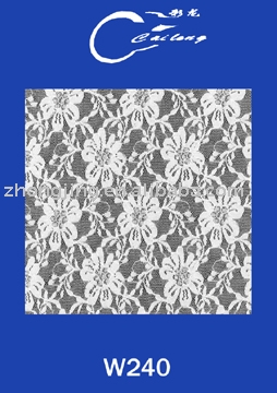 Inelastic Nylon Fabric lace (Inelastic Nylon dentelle)