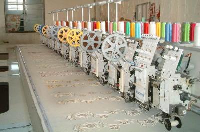 Mix Head Embroidery Machine (Mix Head Machine à broder)