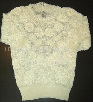 Damen Pullover "crochet (Damen Pullover "crochet)