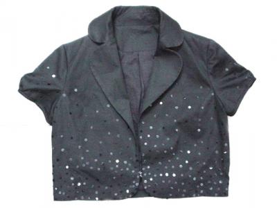 Ladies` Mini Jacket with Shining Slice (Дамские мини куртка с блестящими Slice)