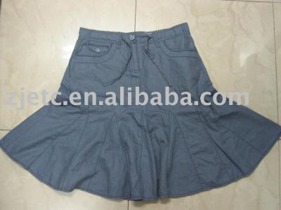 ladies` godet skirt (Mesdames `jupe Godet)