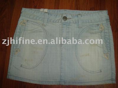 Women`s Jeans Skirt